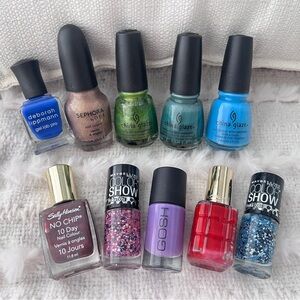 Assorted Nail Polish Lot